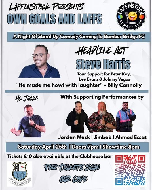 Own Goals and Laffs Comedy Night